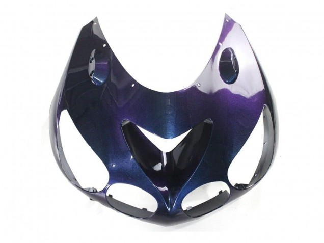 2006-2011 Kawasaki ZX14R ZZR1400 Motorcycle Fairings - Chameleon Blue Purple Canada
