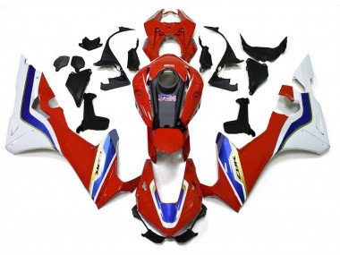 2020-2023 Honda CBR1000RR-R Motorcycle Fairing - White Red Blue HRC Canada