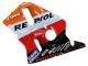 1987-1989 Honda CBR400RR NC23 Motorcycle Fairings - Orange White Red Glossy Black Repsol HRC Canada