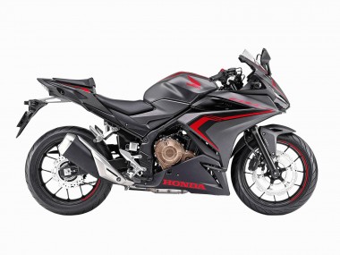 2022 Honda CBR400R Motorcycle Fairings - Matte Black Red Canada