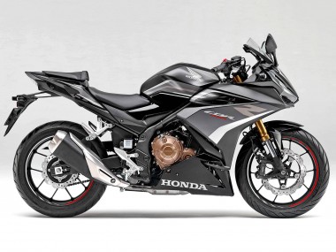 2022 Honda CBR400R Motorcycle Fairings - White Matte Black Canada
