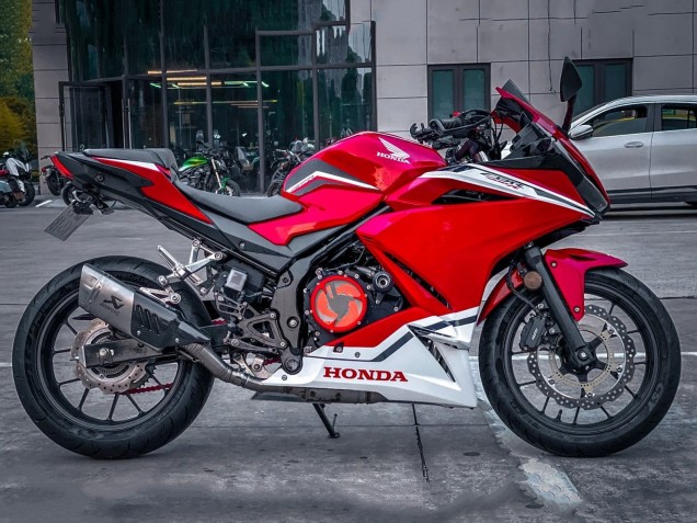 2022 Honda CBR400R Motorcycle Fairings - Red White Canada