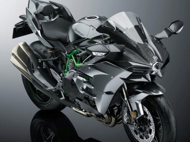 2015-2022 Kawasaki Ninja H2 Motorcycle Fairing - Grey Canada