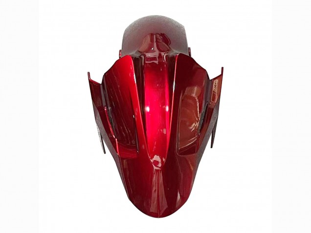 2018-2024 Kawasaki Z400 Motorcycle Fairings - Candy Red Glossy Black Canada