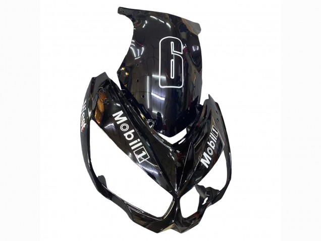2010-2018 Kawasaki Z1000SX Motorcycle Fairings - Glossy Black Gold White Mobil West Canada