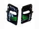 1993-2007 Kawasaki ZZR400 Motorcycle Fairings - Green Glossy Black Green Monster Elf Touch4 Bridgestone Canada