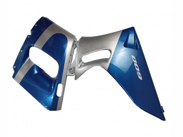 1993-2007 Kawasaki ZZR400 Motorcycle Fairings - Blue Silver Black Canada
