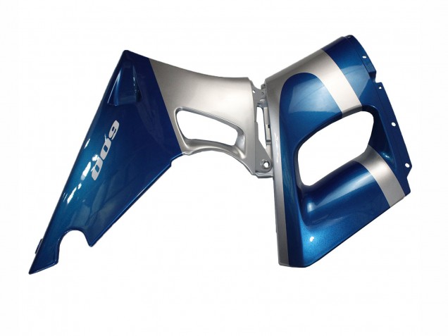 1993-2007 Kawasaki ZZR400 Motorcycle Fairings - Blue Silver Black Canada