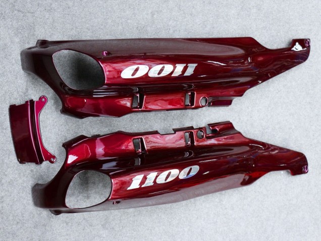 1993-2003 Kawasaki ZZR1100 Motorcycle Fairing - Dark Red Canada