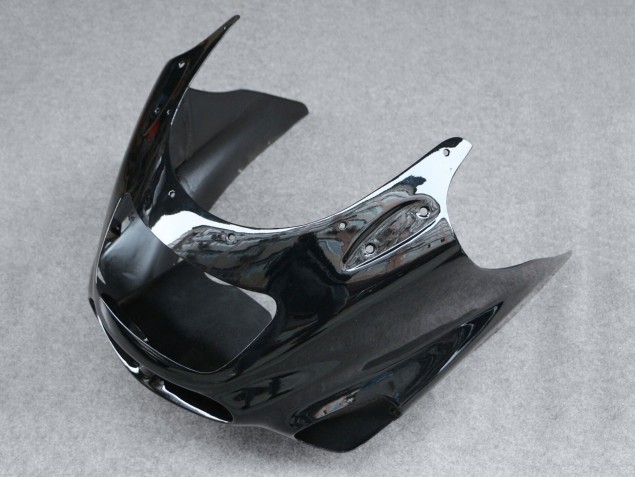1993-2003 Kawasaki ZZR1100 Motorcycle Fairing - Glossy Black Canada