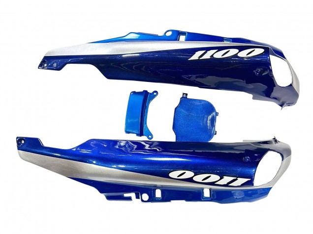 1993-2003 Kawasaki ZZR1100 Motorcycle Fairings - Blue Silver Black Canada