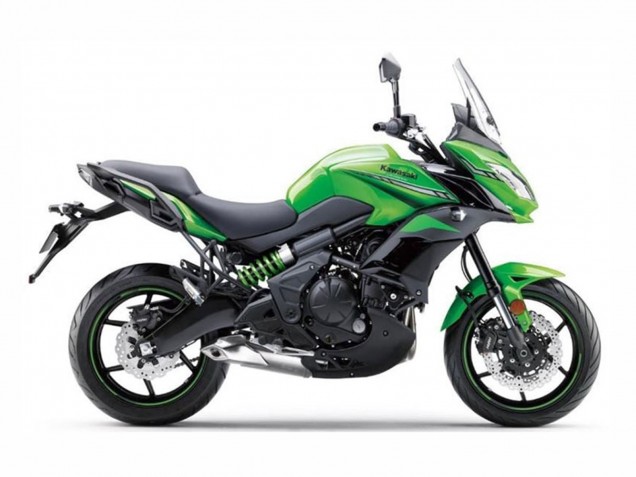 2015-2021 Kawasaki Versys 650 Motorcycle Fairings - Green Black Canada
