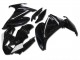 2009-2015 Yamaha FZ6R Motorcycle Fairings - Glossy Black White Canada