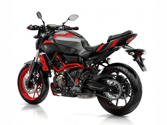 2012-2017 Yamaha MT07/FZ07 Motorcycle Fairings - Grey Red Canada