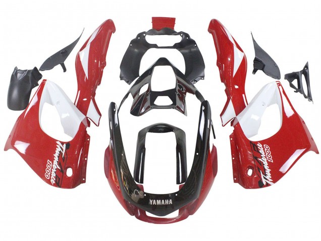 1997-2007 Yamaha YZF 1000R Thunderace Motorcycle Fairing Kits - Red Black White Thunderace Canada