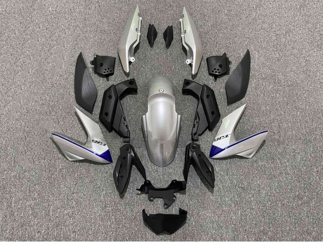 2009-2012 Yamaha XJ6 Motorcycle Fairings - Silver Blue Canada