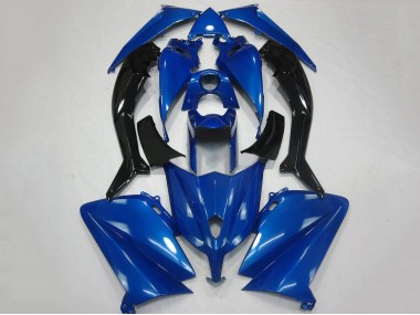2012-2014 Yamaha TMAX530 Motorcycle Fairings - Blue Black Canada