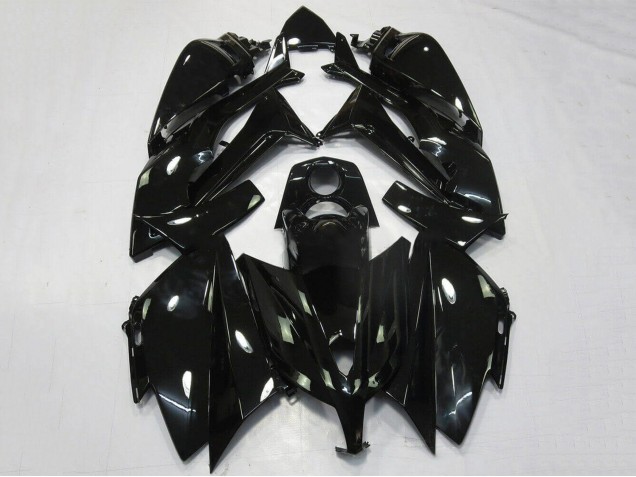 2012-2014 Yamaha TMAX530 Motorcycle Fairings - Glossy Black Canada