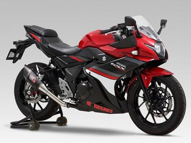 2017-2020 Suzuki GSX250R Motorcycle Fairings - Red White Black Canada