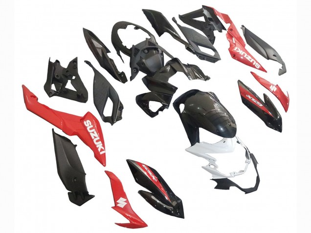 2017-2022 Suzuki GSX-S 750 Motorcycle Fairings - Red White Canada