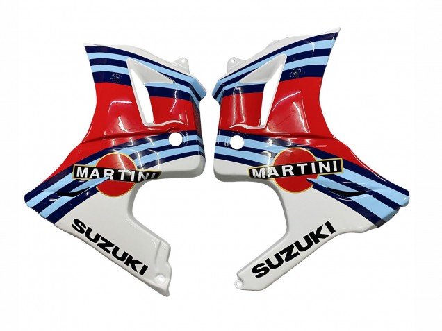 2003-2013 Suzuki SV650 Motorcycle Fairings - White Red Blue Martini Canada