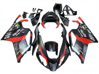 2003-2006 Aprilia RSV1000 Motorcycle Fairings - Black Red Canada