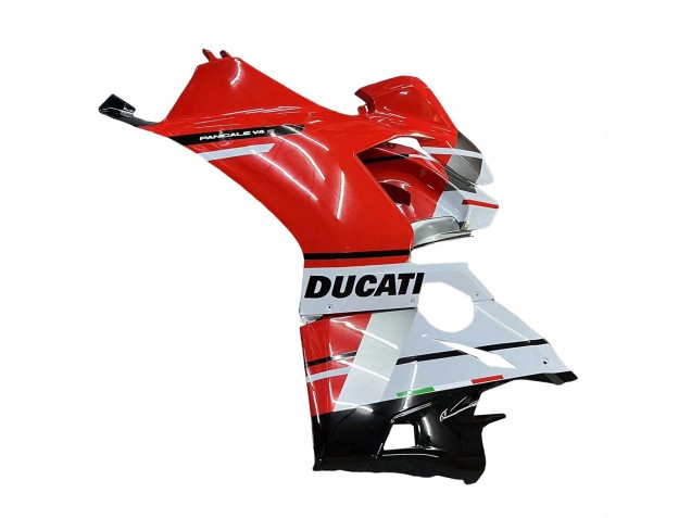 2018-2019 Ducati Panigale V4 V4S Motorcycle Fairings - White Silver Red Glossy Black Canada
