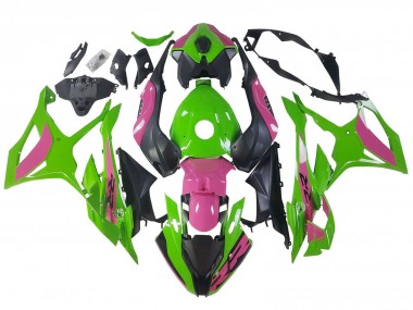 2023-2024 BMW S1000RR Motorcycle Fairings - Pink Green Black Canada