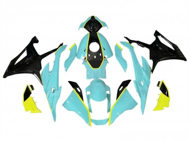 2023-2024 BMW S1000RR Motorcycle Fairings - Light Green Yellow Black Canada