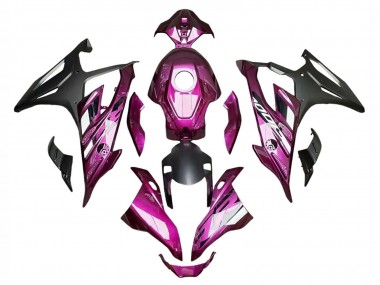 2023-2024 BMW S1000RR Motorcycle Fairings - Purple Matte Black Canada