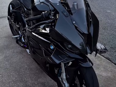 2023-2024 BMW S1000RR Motorcycle Fairing - Glossy Black Canada
