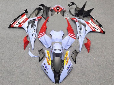 2023-2024 BMW S1000RR Motorcycle Fairings - White Red Black Gold Canada