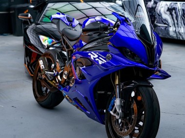 2023-2024 BMW S1000RR Motorcycle Fairings - Glossy Dark Blue Canada