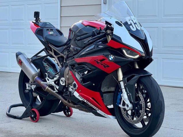 2019-2022 BMW S1000RR Motorcycle Fairings - Black Red White Canada