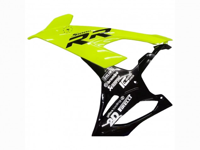 2019-2022 BMW S1000RR Motorcycle Fairings - Lime Green Black Canada