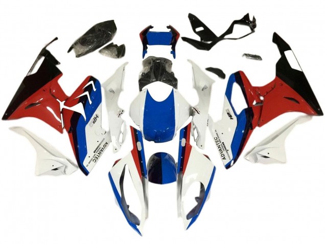 2017-2018 BMW S1000RR Motorcycle Fairings - White Blue Red Black Canada