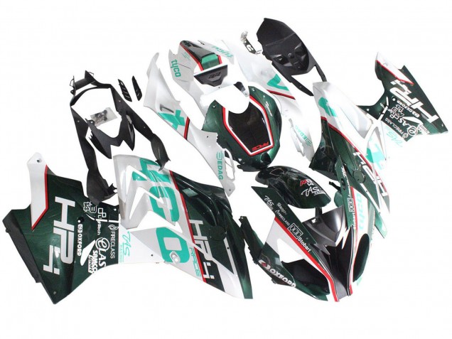 2015-2016 BMW S1000RR Motorcycle Fairings - White Green Black Canada