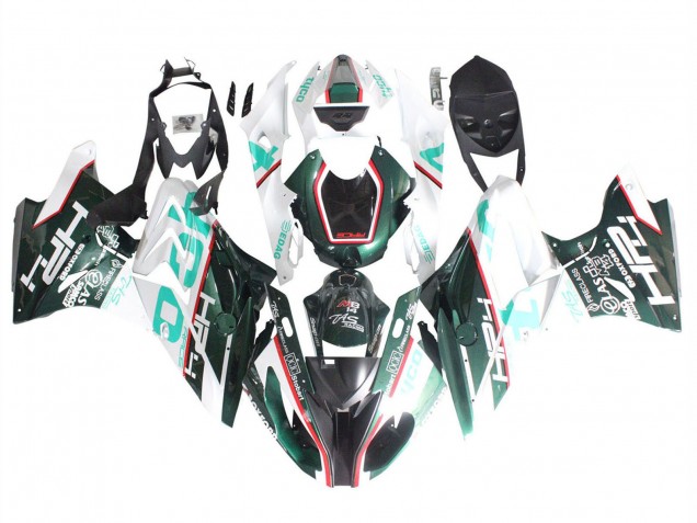 2015-2016 BMW S1000RR Motorcycle Fairings - White Green Black Canada