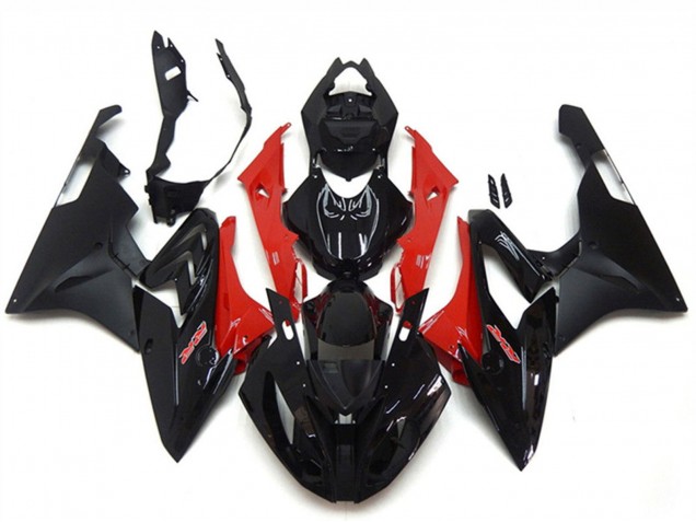 2015-2016 BMW S1000RR Motorcycle Fairing - Red Glossy Black Matte Black Canada