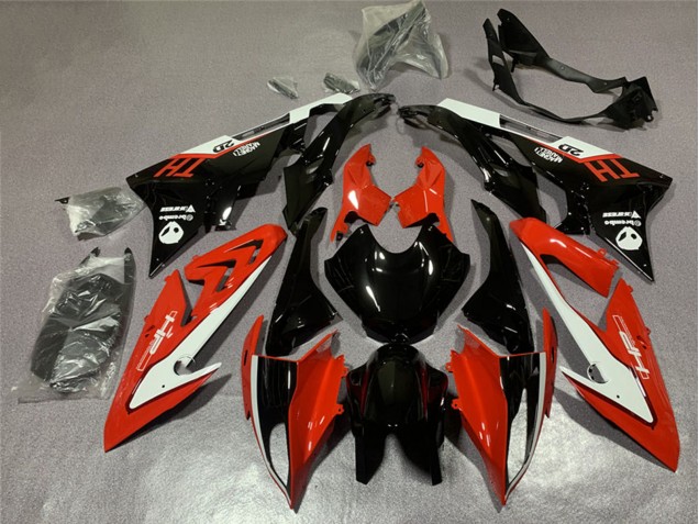 2015-2016 BMW S1000RR Motorcycle Fairings - White Red Glossy Black Canada