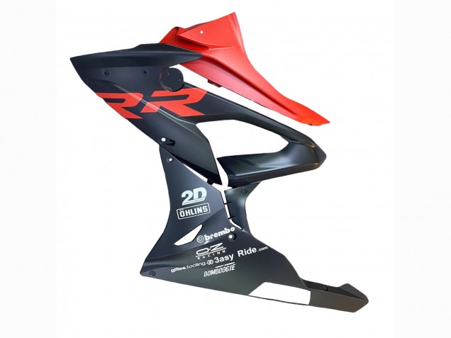 2015-2016 BMW S1000RR Motorcycle Fairings - Matte Black Red Canada