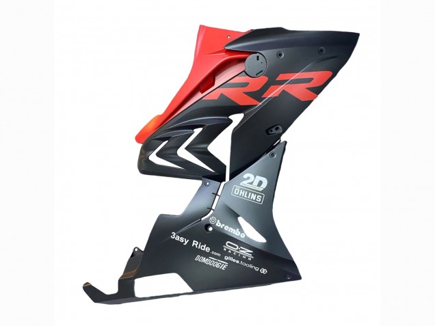2015-2016 BMW S1000RR Motorcycle Fairings - Matte Black Red Canada