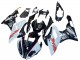 2015-2016 BMW S1000RR Motorcycle Fairings - White Glossy Black Canada