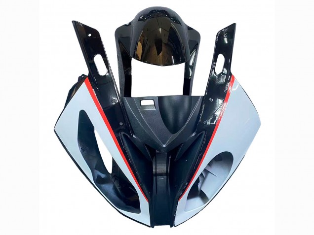 2015-2016 BMW S1000RR Motorcycle Fairings - White Glossy Black Canada