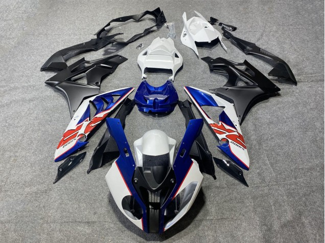 2009-2014 BMW S1000RR Motorcycle Fairings - White Red Blue Black RR Canada