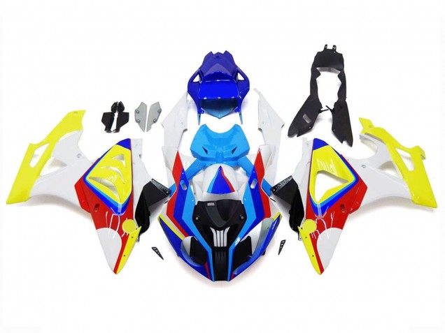 2009-2014 BMW S1000RR Motorcycle Fairings - White Red Blue Yellow Canada