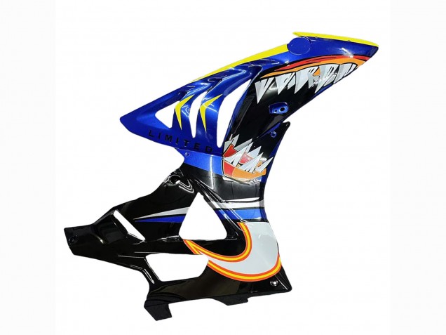 2009-2014 BMW S1000RR Motorcycle Fairings - Red Blue Yellow Shark Canada