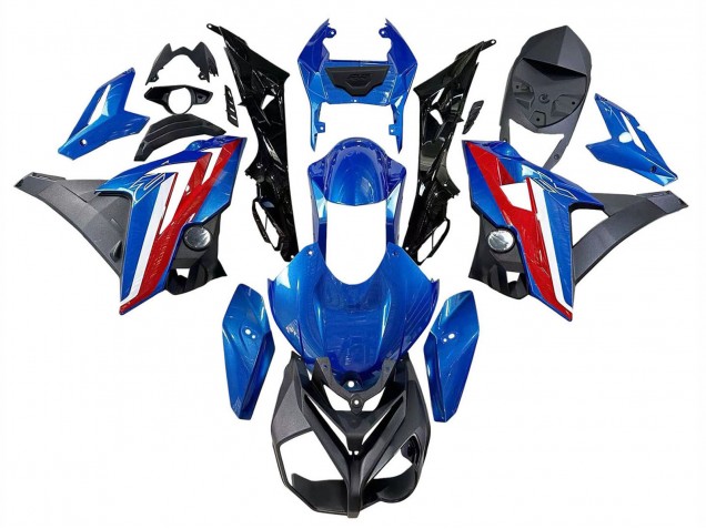 2014-2016 BMW S1000R Motorcycle Fairings - Blue Red Canada