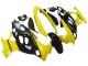 2004-2006 Suzuki GSX600F/GSX750F Motorcycle Fairings - Glossy Black Yellow Canada