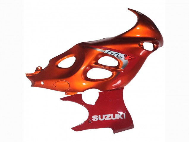 2004-2006 Suzuki GSX600F/GSX750F Motorcycle Fairings - Burnt Orange White Logo Canada